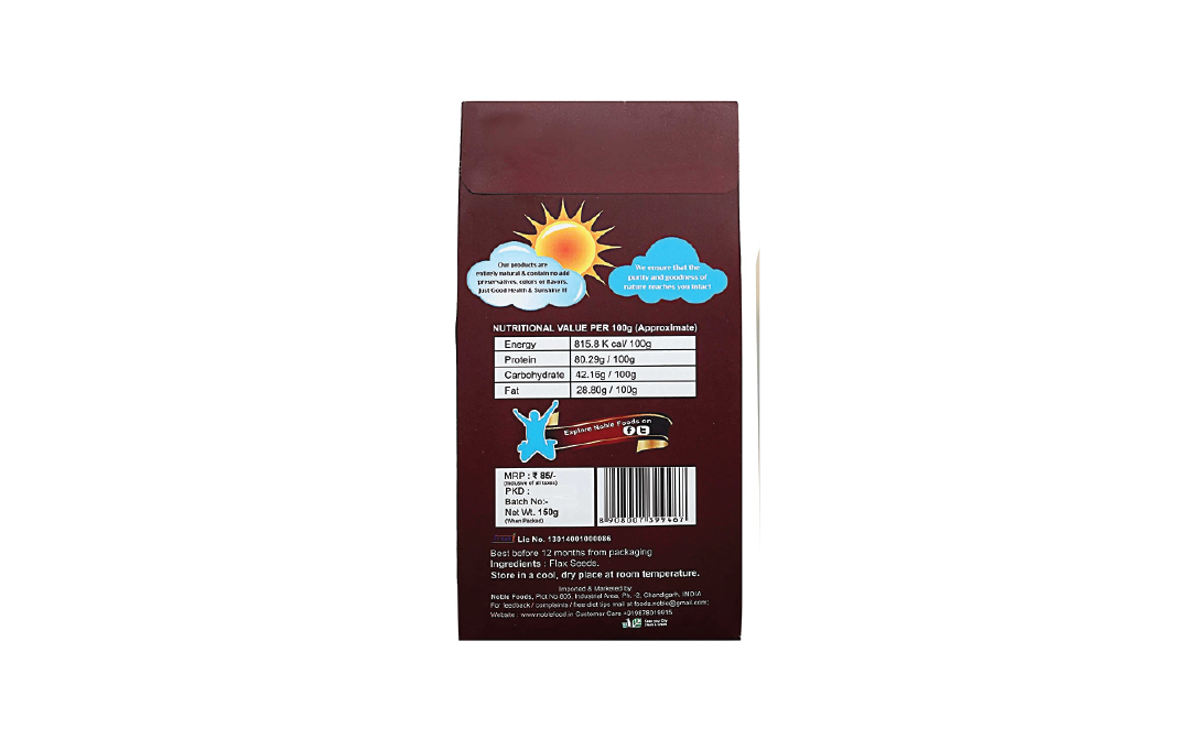 Noble Foods Flax Seed    Pack  150 grams